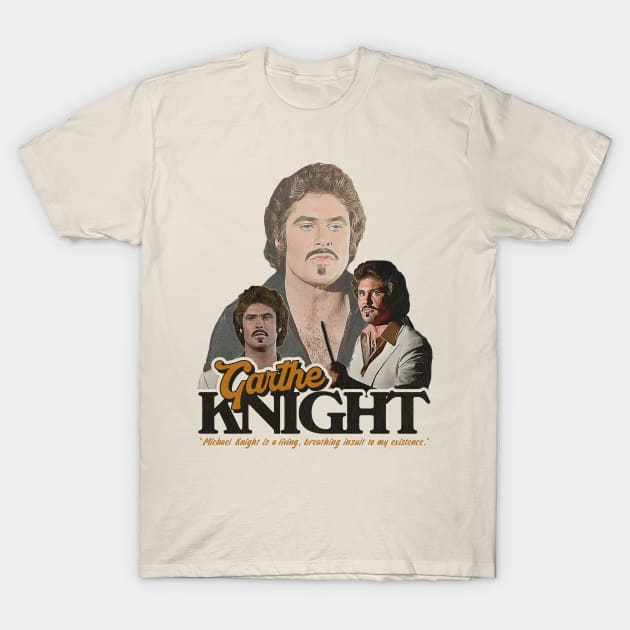 Garthe Knight // Evil Twin of Michael Knight (Rider) T-Shirt by darklordpug